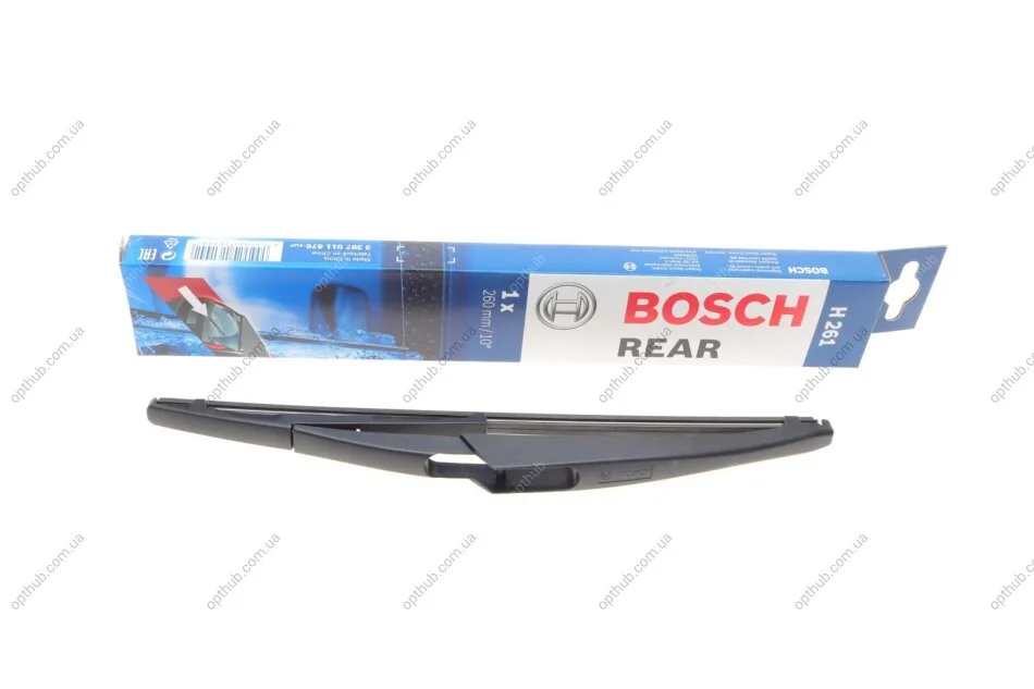 Щітка склоочисника (задня) (260mm) MB B-class (W26/W22)/Renault Captur 11- (opt-om) BOSCH 3 397 011 676 (фото 1)