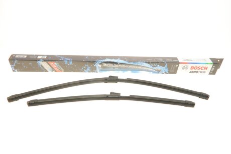 Щітка склоочисника К-Т БЕСКАРКАСНЫЙ AEROTWIN / 650/500 MM / A 727 S / ЛЕВЫЙ РУЛЬ -ua BOSCH 3 397 014 727