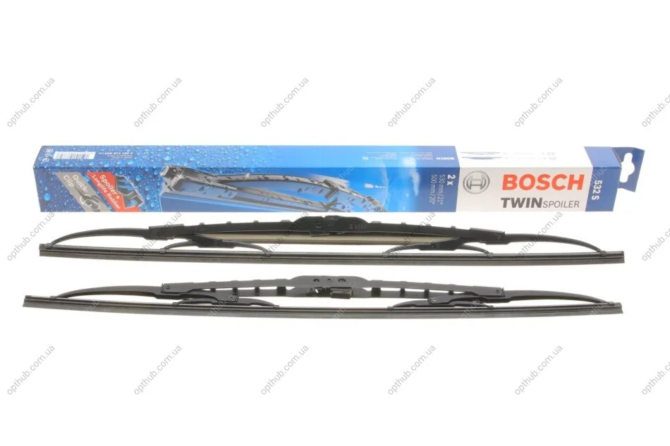Щітка склоочисника К-Т КАРКАСНЫЙ TWIN 530/500 MM 532S BOSCH 3 397 118 404 (фото 1)