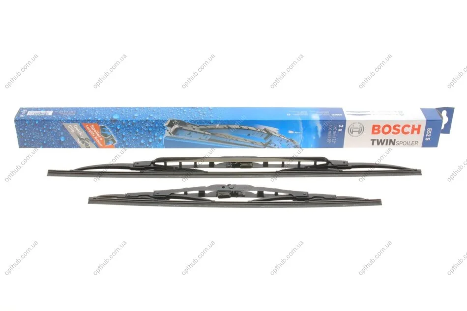 Щітка склоочис. 550/400 TWIN зі спойлером 552S (вир-во Bosch) BOSCH 3 397 118 427 (фото 1)
