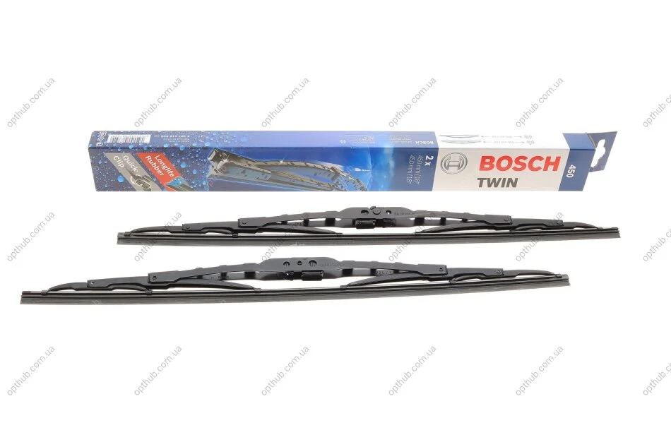 Щітки склоочисника (450/450mm) BMW 3 (E21)/5 (E12/E28)/6 (E24) 71-89 UA63 BOSCH 3 397 118 505 (фото 1)