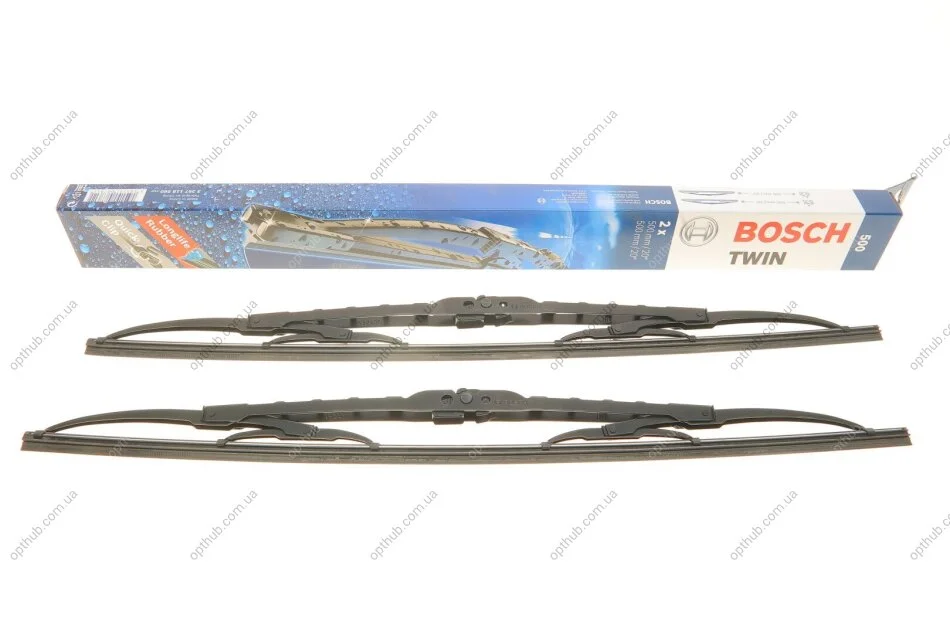 Щітки склоочисника (500/500mm) BMW/Citroen/Fiat/Ford/Honda/Hyundai/Kia/Mazda/MB/Peugeot (opt-om) BOSCH 3 397 118 560 (фото 1)