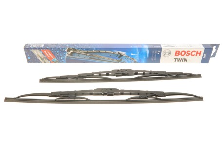 Щітки склоочисника (500/450mm) Chevrolet Astra/Honda Accord/Civic 81- UA63 BOSCH 3 397 118 563