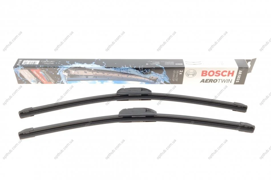 Щітки склоочисника (500/475mm) Opel Astra F/G 98-09/Mitsubishi 90-99/Renault 19/Volvo 740 UA63 BOSCH 3 397 118 993 (фото 1)