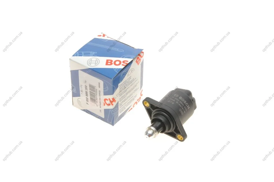 Регулятор холостого ходу Fiat Brava/Palio 1.6 16V 96-02 (4конт.) F 000 99M 200 (opt-om) BOSCH F00099M200 (фото 1)