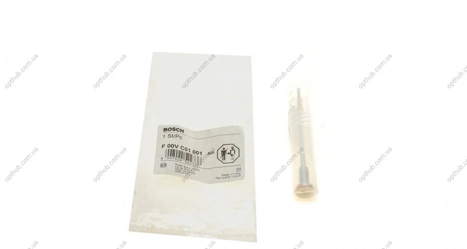 Комплект клапанів, інжектор CR, інжектор CR MB 2,1/2,2/2,7 cdi (вир-во Bosch) F00VC01001 BOSCH F 00V C01 001 (фото 1)