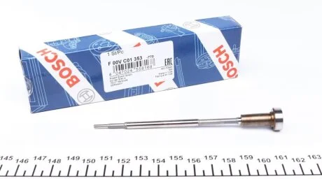 Комплект клапанів, інжектор CR, інжектор CR OPEL/RENAULT 2,5CDTI (вир-во Bosch) F00VC01353 BOSCH F 00V C01 353