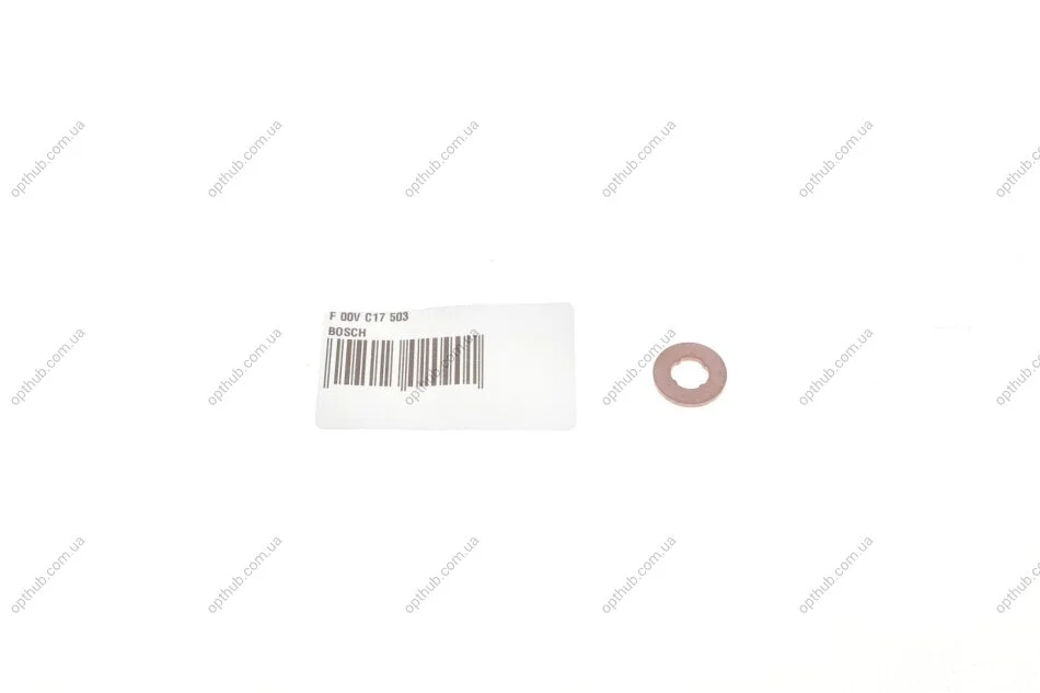Шайба під форсунку Fiat Doblo 1.3D Multijet/MB Sprinter CDI OM611 / 612 / 646 (opt-om) BOSCH F 00V C17 503 (фото 1)