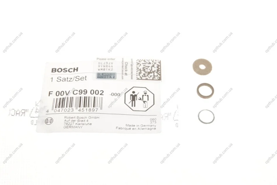КОМПЛЕКТ ДЕТАЛІВ BOSCH F 00V C99 002 (фото 1)