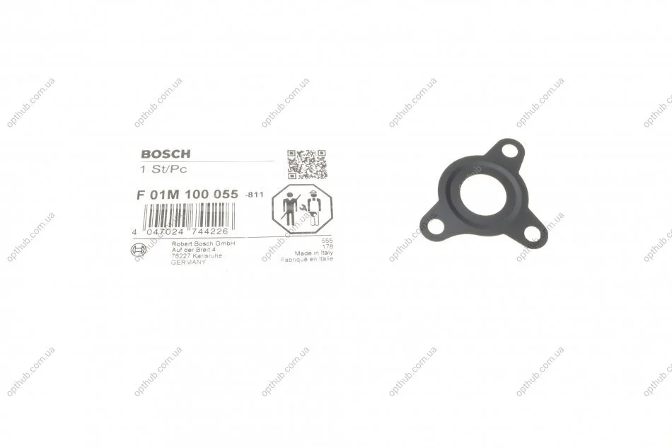 Прокладка паливного насоса Fiat Doblo/Fiorino 1.3JTD 06- (opt-om) BOSCH F 01M 100 055 (фото 1)