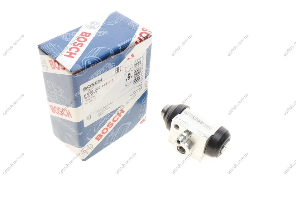 Циліндр гальмівний (задній) Citroen C2/C3/Peugeot 1007 02- (d=20.6mm) (opt-om) BOSCH F 026 002 463 (фото 1)