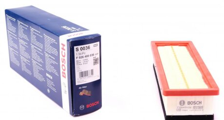 Фільтр повітряний FIAT BOSCH F 026 400 036