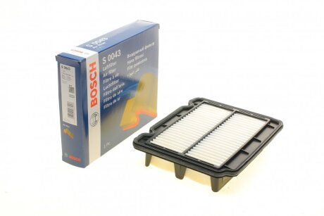 Фільтр повітряний Chevrolet Aveo 1.2-1.5 i 06-/Kalos 1.2-1.4 i 02- UA63 BOSCH F 026 400 043