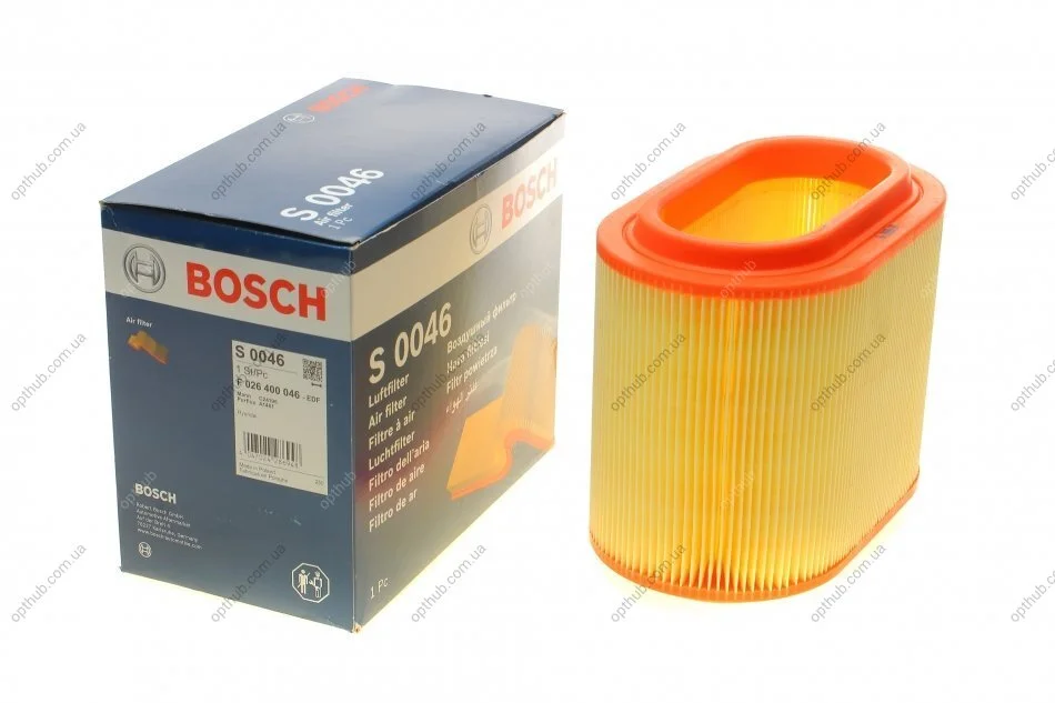Фільтр повітряний Hyundai H200 2.5TD/D 97-07 (opt-om) BOSCH F 026 400 046 (фото 1)