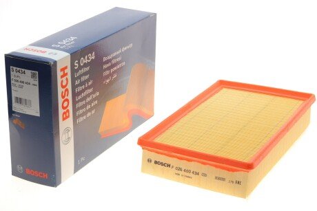 Фільтр повітряний Peugeot 607 2.0-2.7HDI/3.0 V6/VW T6 04-11 (з поролоном) (opt-om) BOSCH F 026 400 434