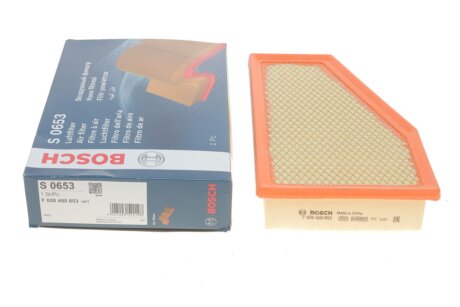 ВСТАВКА ВОЗДУХОВ. Фильтра BOSCH F 026 400 653