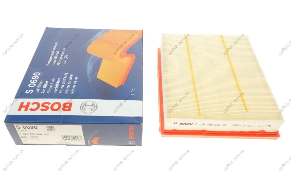 Фильтр воздушный BOSCH F 026 400 690 (фото 1)