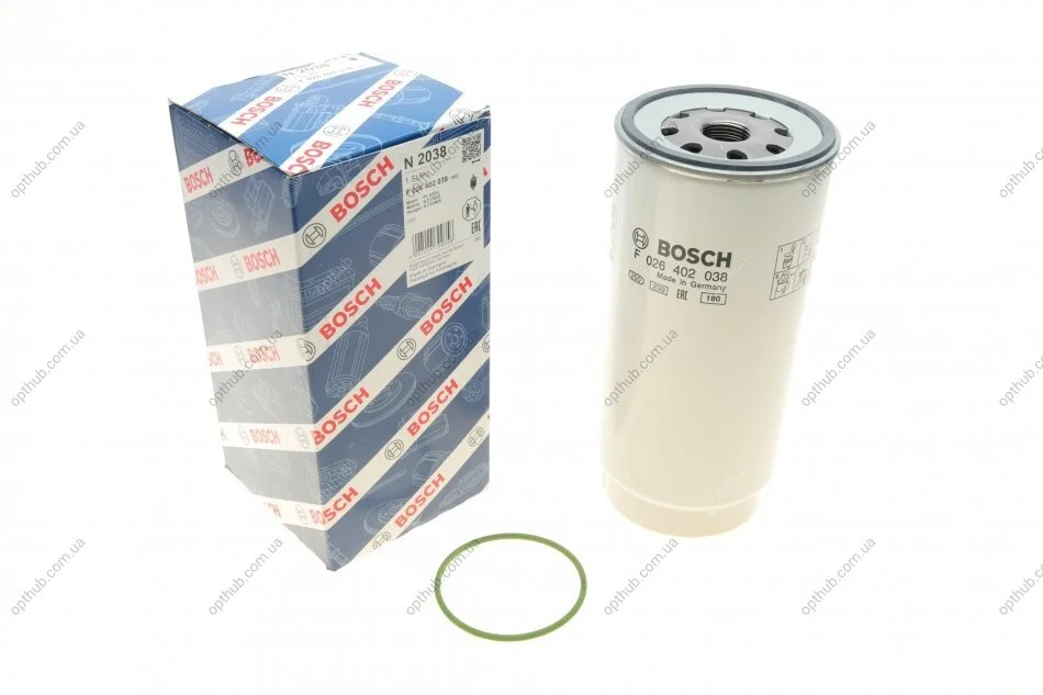 Фільтр паливний Daf 75/85/95/CF/XF/MB Antos/Arocs/Atego 3 01- (OM934) UA63 BOSCH F 026 402 038 (фото 1)