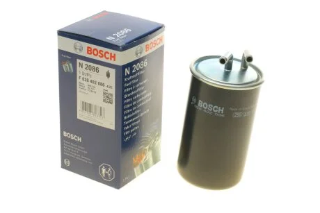 Фільтр паливний MITSUBISHI LANCER VIII, OUTLANDER II 2.0 DI-D 07- (вир-во) F026402086 C.I.U BOSCH F 026 402 086
