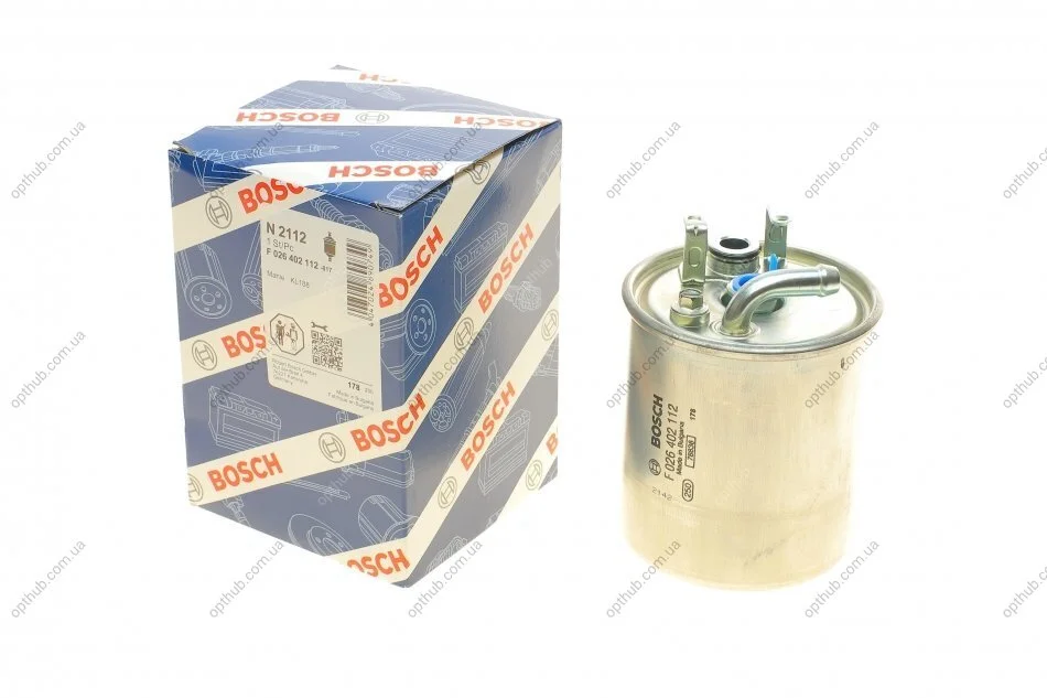 Фільтр паливний JEEP GRAND CHEROKEE 2.7 CRD 01-05 (вир-во) F026402112 BOSCH F 026 402 112 (фото 1)