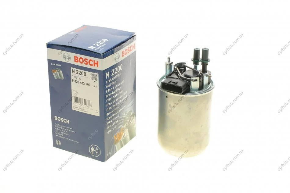 Фільтр паливний Nissan Juke 1.5 dCi 10- (opt-om) BOSCH F 026 402 200 (фото 1)