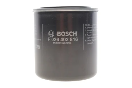 ПЕРЕМЕННЫЙ ФИЛЬТР топлива BOSCH F026402816