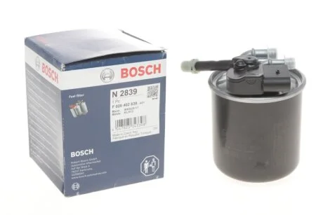 Фільтр паливний MB 180-300 CDI BlueTEC 08-(вир-во) F026402839 BOSCH F 026 402 839