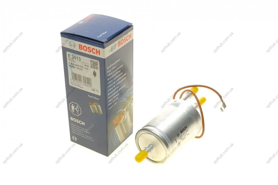Фільтр паливний SEAT ALTEA 1.6 LPG 09-, VW GOLF VI 1.6 Bifuel (вир-во) F026403013 BOSCH F 026 403 013 (фото 1)