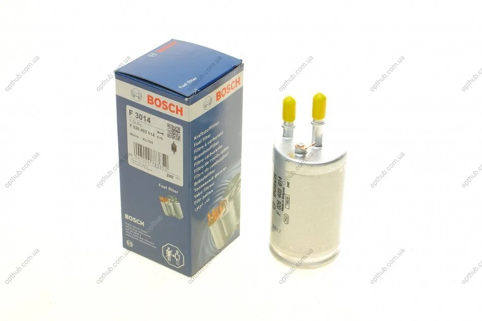 Фільтр паливний VOLVO 1.6-3.2 07-(вир-во) F026403014 BOSCH F 026 403 014 (фото 1)
