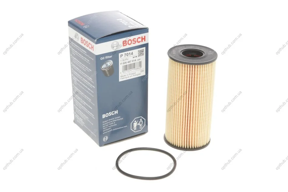 Фільтр масляний двигуна NISSAN; OPEL; RENAULT (вир-во Bosch) F026407014 BOSCH F 026 407 014 (фото 1)