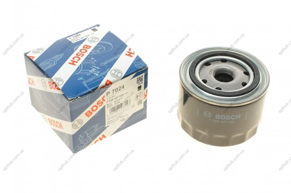 Фільтр масляний двигуна FIAT; IVECO (вир-во Bosch) F026407024 BOSCH F 026 407 024 (фото 1)