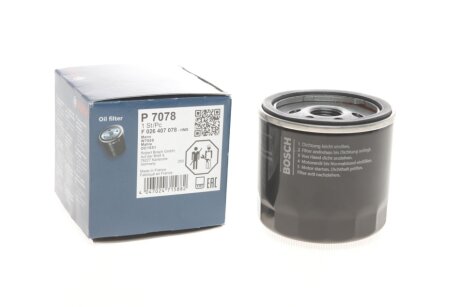 Фільтр масляний Ford Fiesta 1.4i UA63 BOSCH F 026 407 078
