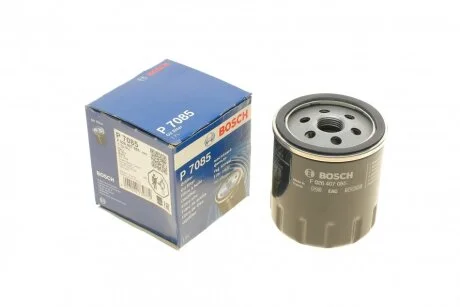 Фильтр масляный FORD FOCUS 04-, MAZDA 3,5,6 02- (пр-во) F026407085 BOSCH F 026 407 085