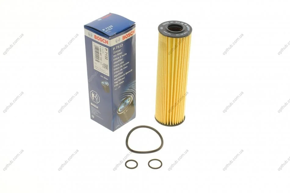 Фільтр масляний двигуна MB (W204/212) 09- (вир-во) F026407132 BOSCH F 026 407 132 (фото 1)