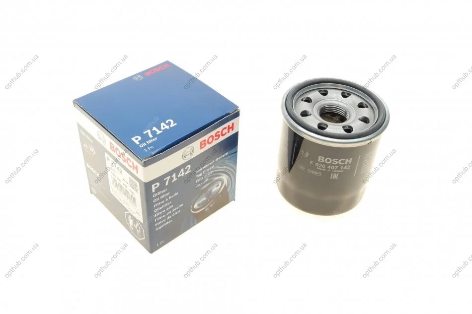 Фільтр масляний Hyundai Accent/Getz/i10/i20/i30 1.0/1.4 11- UA63 BOSCH F 026 407 142 (фото 1)
