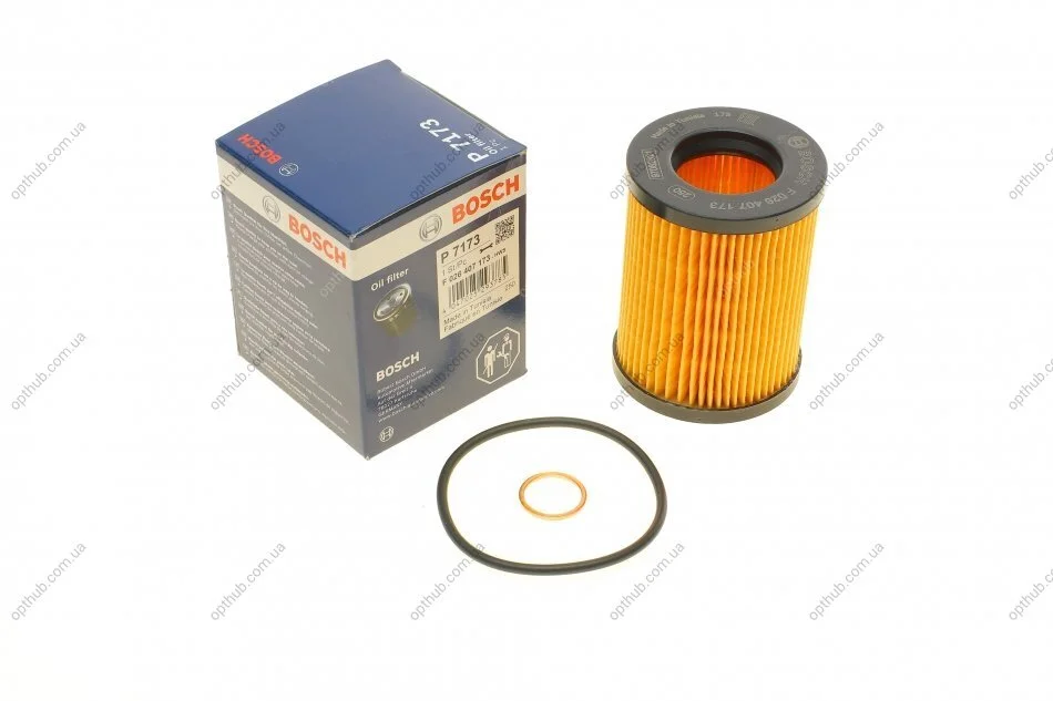 Фільтр масляний BMW 3 (F30/F31) 1.6i 12- (N13) UA63 BOSCH F 026 407 173 (фото 1)