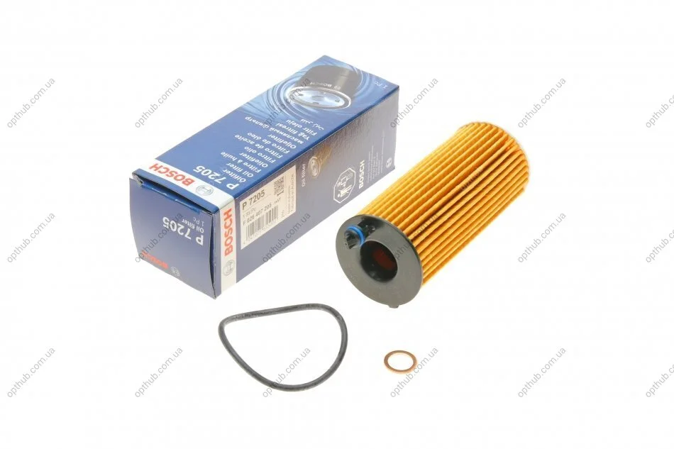 Фільтр масляний двигуна BMW 3, 5, X5 1.6-2.5 D 10- (вир-во) F026407205 BOSCH F 026 407 205 (фото 1)