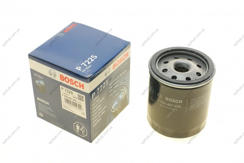 Фільтр масляний Ford Focus/Transit 2.5D/Volvo S60/S80/V60/V70 2.0T 10- UA63 BOSCH F 026 407 225 (фото 1)