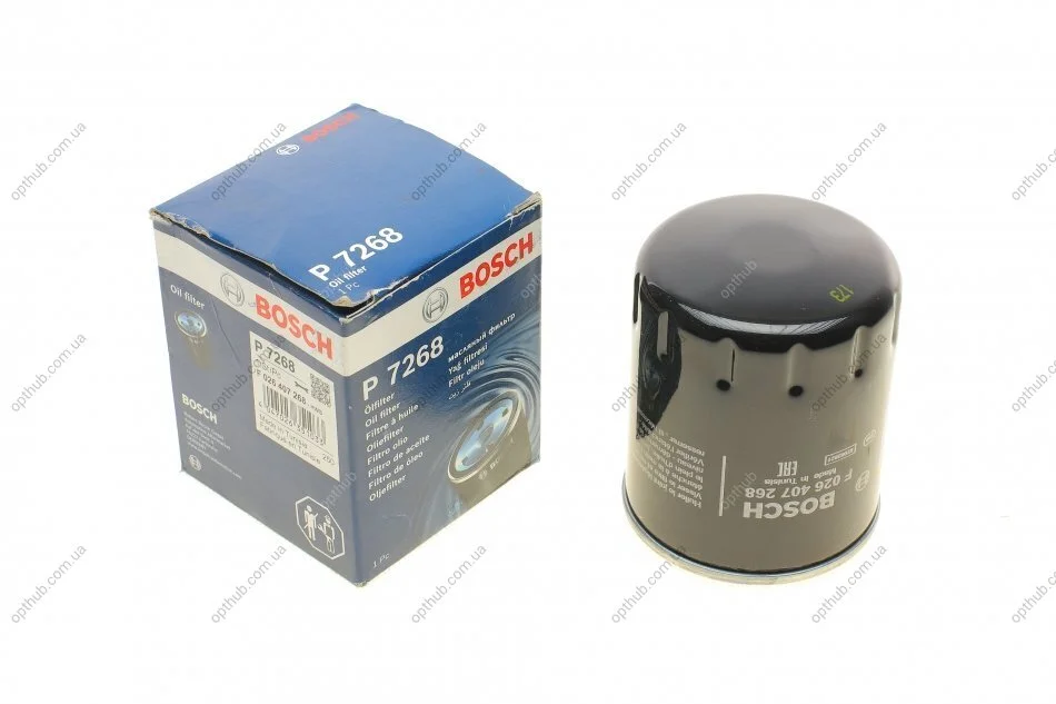 Фільтр масляний PSA 2.0, 2.2 BlueHDI 15- (вир-во) F026407268 C.I.U BOSCH F 026 407 268 (фото 1)