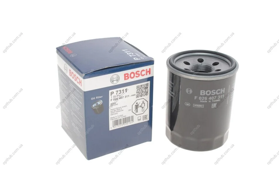 Фільтр масляний ISUZU D-MAX -ua BOSCH F026407311 (фото 1)