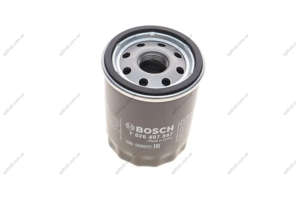 Фільтр масляний Fiat Doblo 1.2/1.4 00-/Opel Combo 1.4 12- UA63 BOSCH F 026 407 347 (фото 1)