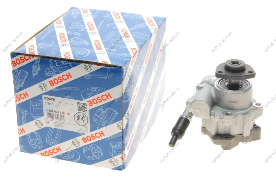 Насос гідропідсилювача керма BOSCH K S02 000 016 (фото 1)