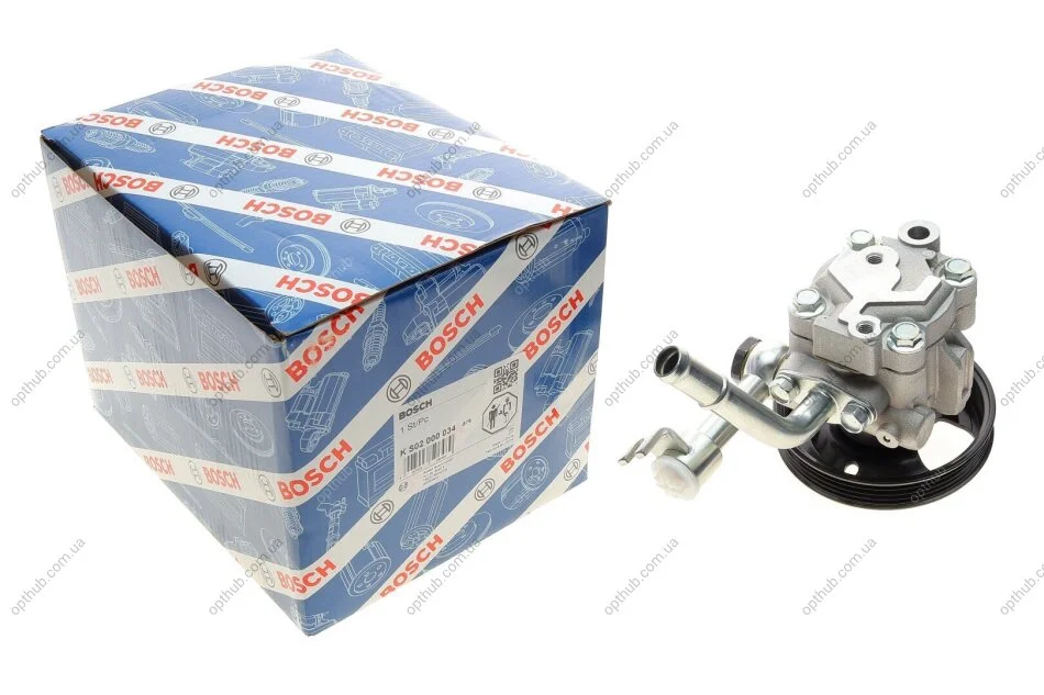 НАСОС ГІДРОПІДСИЛЮВАЧА КЕРМА BOSCH K S02 000 034 (фото 1)