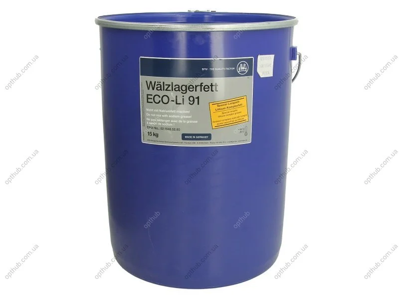 Мастило маточини ECO-LI 91, 15 кг (вир-во) BPW 02.1040.52.00 (фото 1)