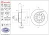 Диск гальмівний ЗАДН SEAT ALTEA XL 10/06- LEON 05/05- TOLEDO 04/04-,SKODA OCTAVIA 02/04-,VW EOS 03 BREMBO 08.9502.11 (фото 2)
