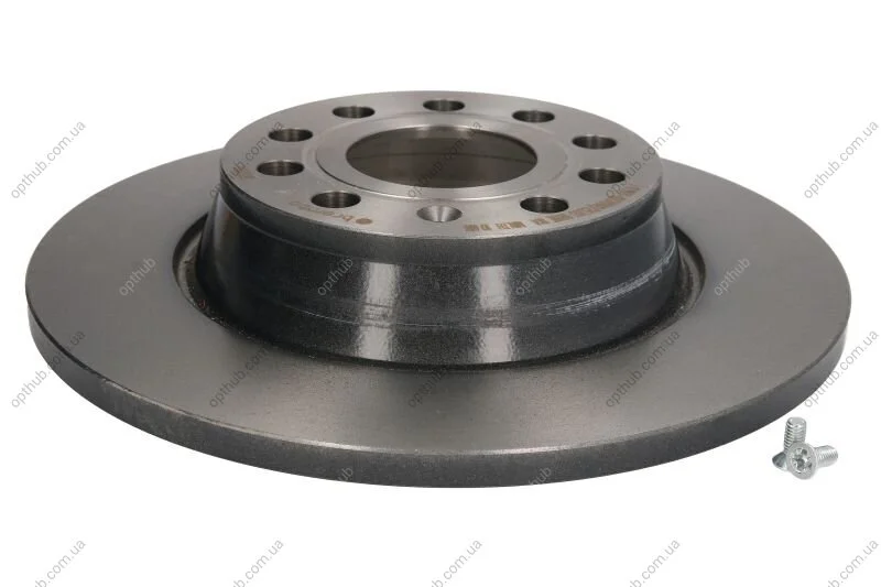 Диск гальмівний SKODA SUPERB, YETI, VW GOLF V, PASSAT задн. (вир-во) C.I.U BREMBO 08.A202.11 (фото 1)