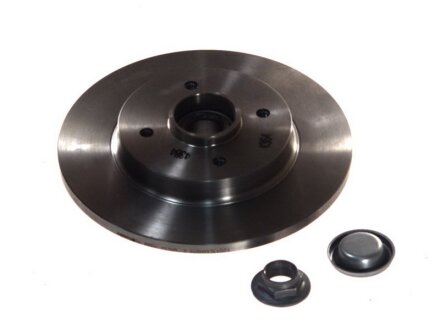 Диск гальмівний ЗАДН CITROEN BERLINGO 1.6 08-,C4 1.4-2.0 06-,DS4 1.6 2011-;PEUGEOT 308 07-,3008 09- -ua BREMBO 08.A729.17