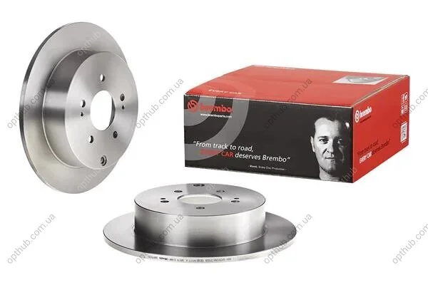 Тормозной диск BREMBO 08.A755.20 (фото 1)