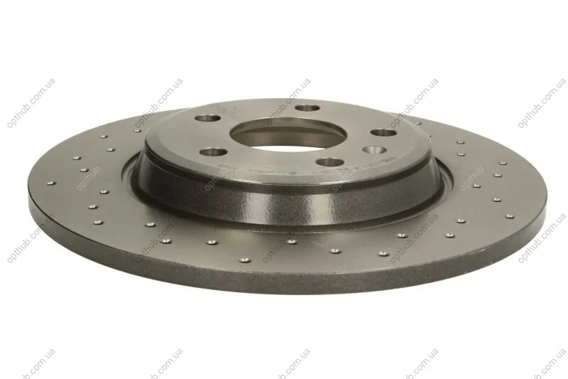 Диск гальмівний XTRA СЕРИЯ ЗАДН AUDI A4 IV/MK4 07-,A4 ALLROAD 09-,A4 AVANT/ESTATE IV/MK4 08-,Q5 08- -ua BREMBO 08.A759.1X (фото 1)