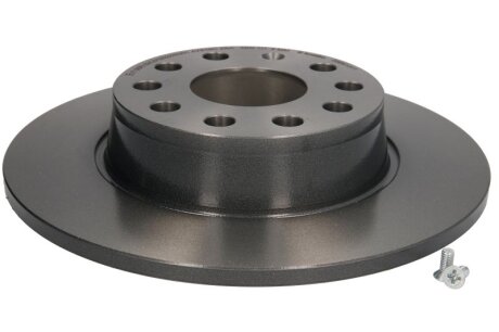 Диск гальмівний SKODA OCTAVIA 08-, SUPERB 08-; VW CADDY 2010-; SEAT LEON 05- задн. C.I.U BREMBO 08.B413.11